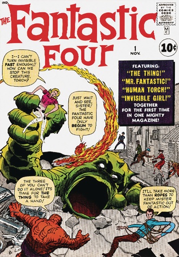 MARVEL COMICS LIBRARY - FANTASTIC FOUR 1 1961-1963 XXL