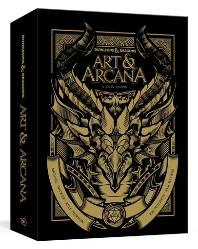 D&D ART & ARCANA VISUAL HIST SPEC ED BOXED BOOK EPHEMERA