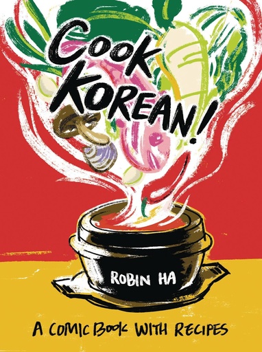 COOK KOREAN COMIC BOOK WITH RECIPES