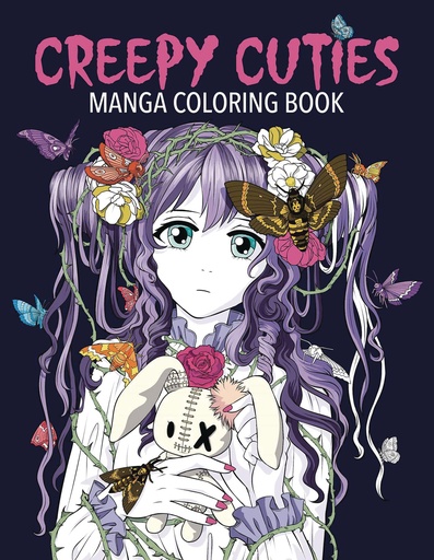 CREEPY CUTIES MANGA COLORING BOOK