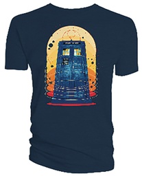 DOCTOR WHO TARDIS 2025 NAVY SZ XL TS