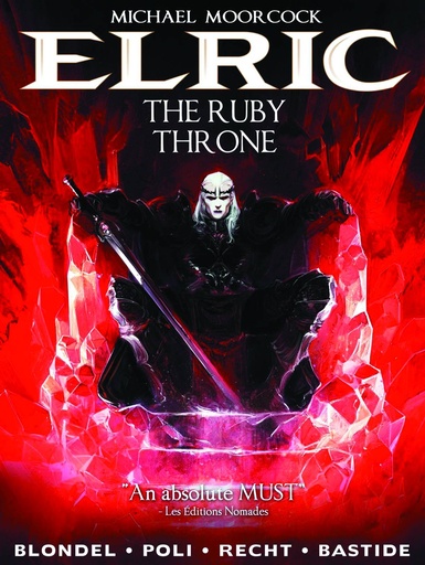 MOORCOCK ELRIC HC 01 RUBY THRONE