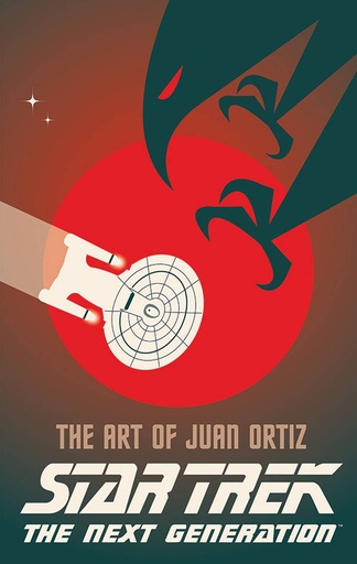 STAR TREK NEXT GENERATION ART OF JUAN ORTIZ HC