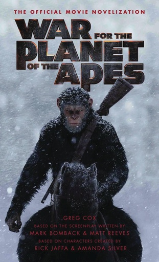 WAR FOR THE PLANET O/T APES OFFICIAL NOVELIZATION MMPB