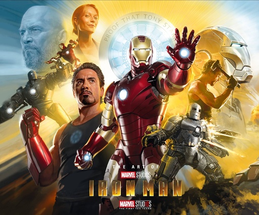 ART OF IRON MAN 10TH ANNIV HC ED
