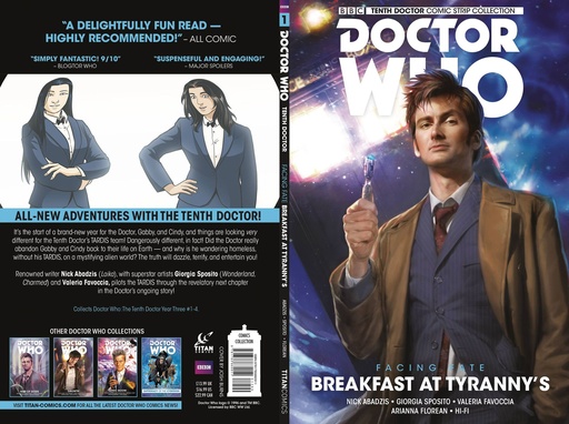 DOCTOR WHO 10TH FACING FATE 01 BREAKFAST AT TYRANNYS