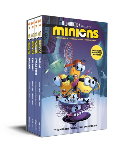 MINIONS 1-4 BOX SET