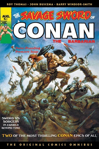 SAVAGE SWORD OF CONAN ORIGINAL OMNI REG 01