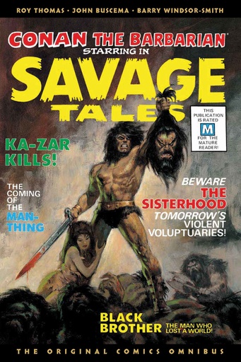 SAVAGE SWORD CONAN ORIGINAL OMNI DIRECT MARKET 01