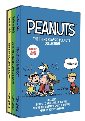 PEANUTS THE THIRD CLASSIC PEANUTS COLLECTION SLIPCASE SET