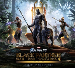 MARVELS AVENGERS BLACK PANTHER WAR ART OF EXPANSION HC