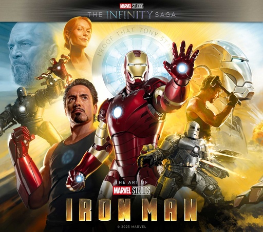 MARVEL STUDIOS INFINITY SAGA ART OF IRON MAN HC