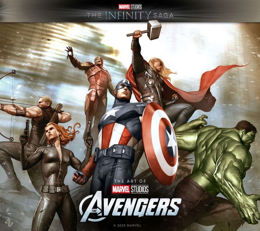 MARVEL STUDIOS INFINITY SAGA AVENGERS ART MOVIE HC