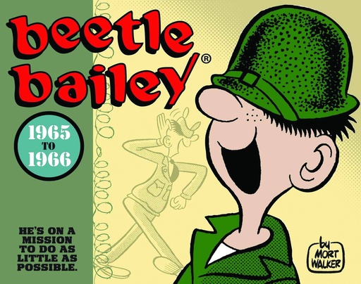 BEETLE BAILEY HC DAILIES & SUNDAYS 1965-1966
