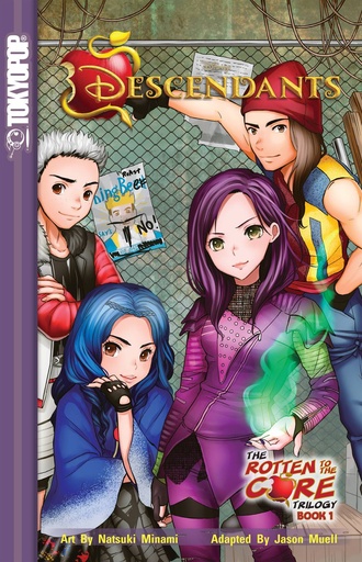 DISNEY DESCENDANTS ROTTEN TO THE CORE 01