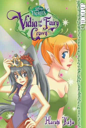 DISNEY FAIRIES MANGA 01 VIDIA & FAIRY CROWN