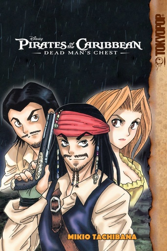 DISNEY MANGA PIRATES CARIBBEAN DEAD MAN CHEST