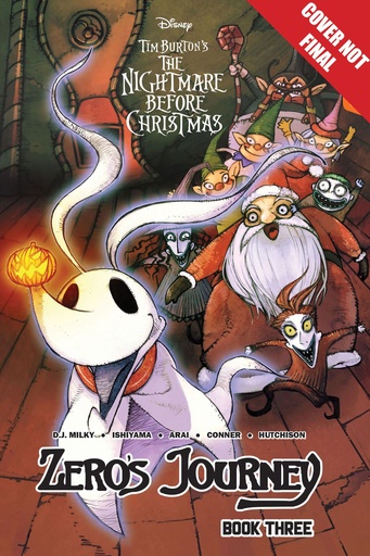DISNEY MANGA NIGHTMARE CHRISTMAS ZEROS JOURNEY 03