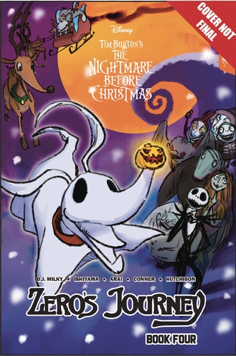 DISNEY MANGA NIGHTMARE CHRISTMAS ZEROS JOURNEY 04