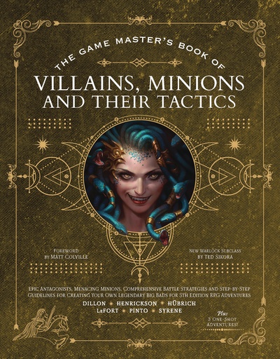 GM BOOK OF VILLAINS MINIONS & TACTICS HC