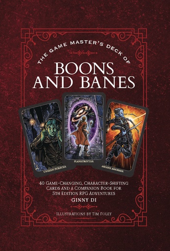 GAME MASTERS DECK OF BOONS & BANES FOR 5TH ED RPG ADV HC