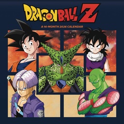 DRAGONBALL Z 16 MONTH 2026 WALL CALENDAR