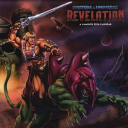 MASTERS OF THE UNIVERSE 16 MONTH 2026 WALL CALENDAR