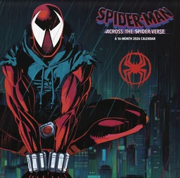 SPIDER-MAN ACROSS SPIDER-VERSE 16 MONTH 2026 WALL CAL