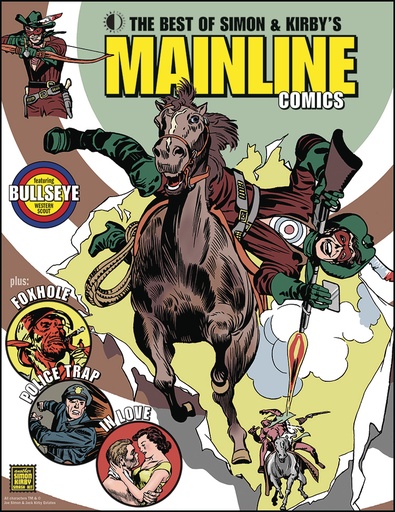 BEST OF SIMON & KIRBYS MAINLINE COMICS HC