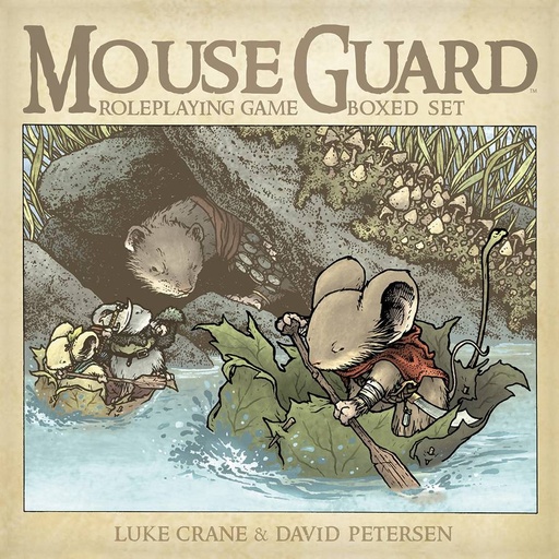 MOUSE GUARD ROLEPLAYING GAME HC BOXED SET