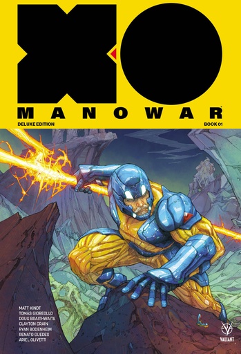 X-O MANOWAR (2017) MATT KINDT DLX HC 01