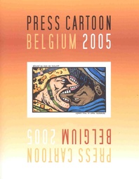 Pers in prent Press cartoon Belgium 2005