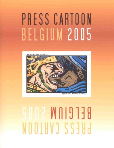 Pers in prent Press cartoon Belgium 2005