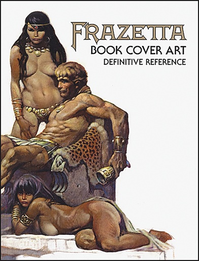 FRAZETTA BOOK COVER ART DLX SLIPCASE PREVIEWS EXC HC