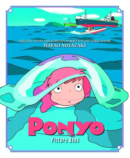 PONYO ON THE CLIFF PICTURE BOOK HC