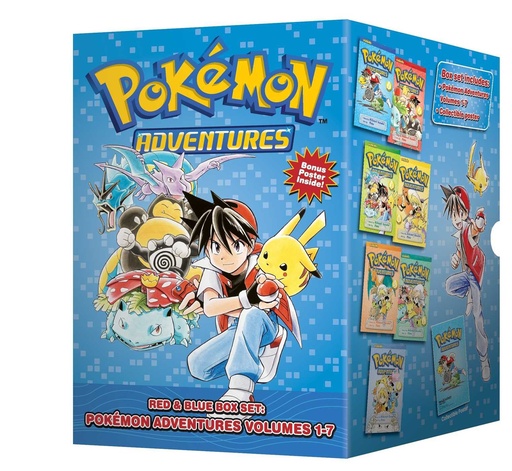 POKEMON ADVENTURES BOX SET 01 RED BLUE