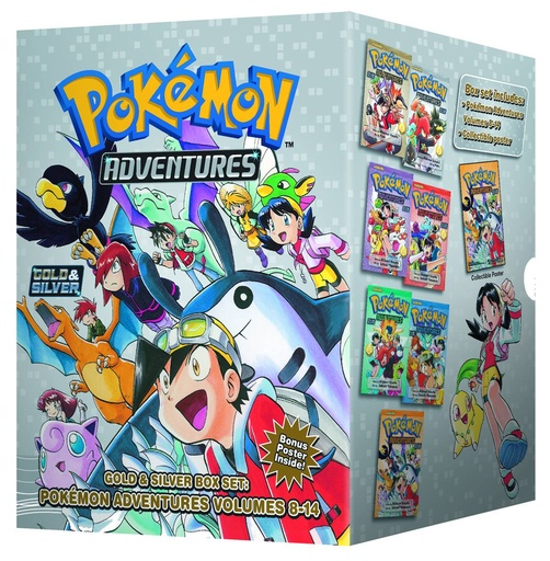 POKEMON ADVENTURES BOX SET 02 GOLD SILVER