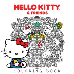 HELLO KITTY & FRIENDS COLORING BOOK