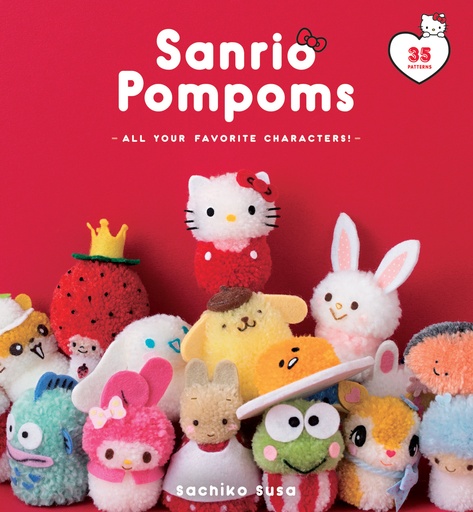SANRIO POMPOMS ALL YOUR FAVORITE CHARACTERS