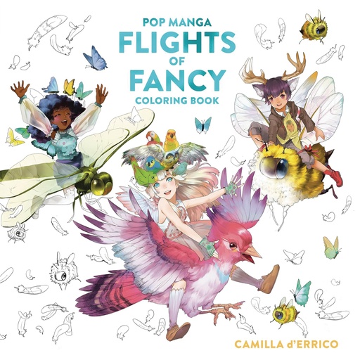 POP MANGA FLIGHTS OF FANCY COLORING BOOK