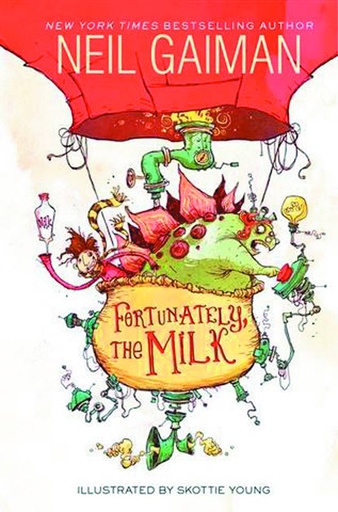 NEIL GAIMAN FORTUNATELY THE MILK HC