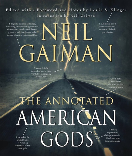 NEIL GAIMANS ANNOTATED AMERICAN GODS HC