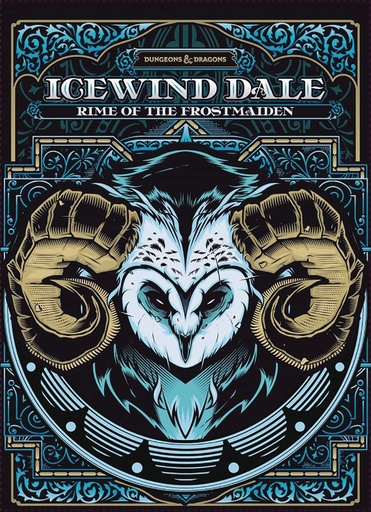 D&D RPG ICE WIND DALE RIME OF THE FROST MAIDEN HC ALT CVR