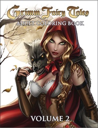 GRIMM FAIRY TALES ADULT COLORING 02
