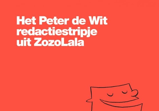 Het redactiestripje uit ZozoLala (AA 7.50)