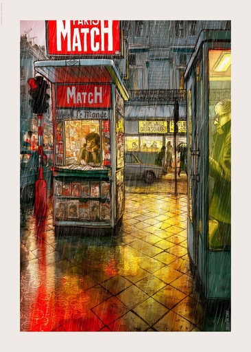[9789493468047] Joris Mertens Poster - Paris Match