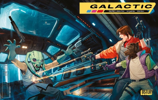 GALACTIC 2 CVR C ARIEL OLIVETTI 10 COPY VAR