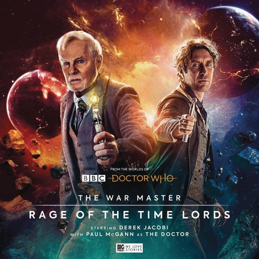 DOCTOR WHO WAR MASTER RAGE OF TIME LORDS AUDIO CD