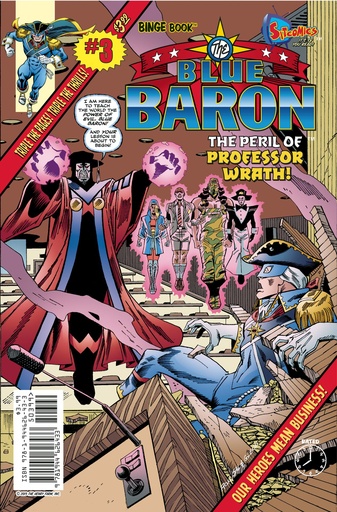 BLUE BARON 3 PERIL OF PROFESSOR WRATH