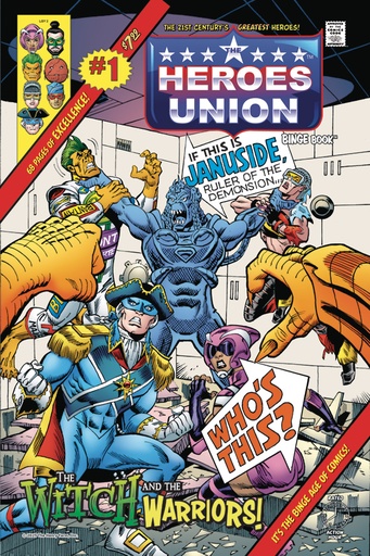 HEROES UNION WITCH & WARRIORS 1 CVR C FRENZ & SAL BUSCEMA